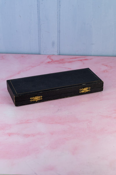 1902 Mother of Pearl and Sterling Cake Knife & Fork