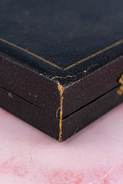 1902 Mother of Pearl and Sterling Cake Knife & Fork