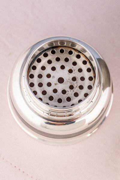 1933 English "Muddling Through" Silverplate Shaker