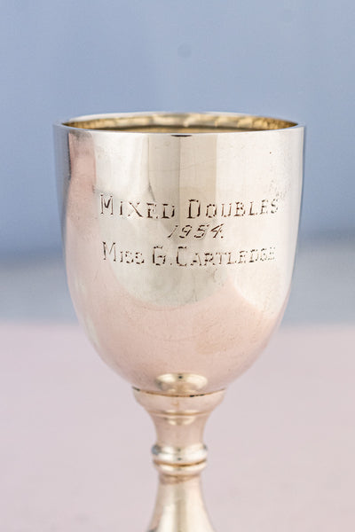 1954 Mixed Doubles Sterling Trophy