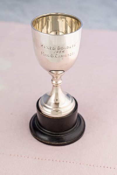 1954 Mixed Doubles Sterling Trophy