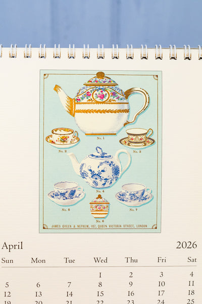 2026 Tea Time Calendar