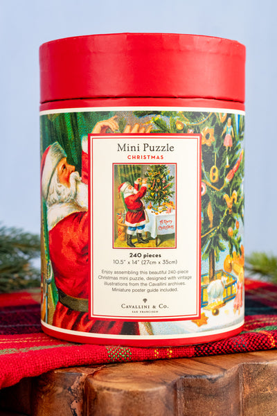240 Piece Santa Claus Mini Jigsaw Puzzle