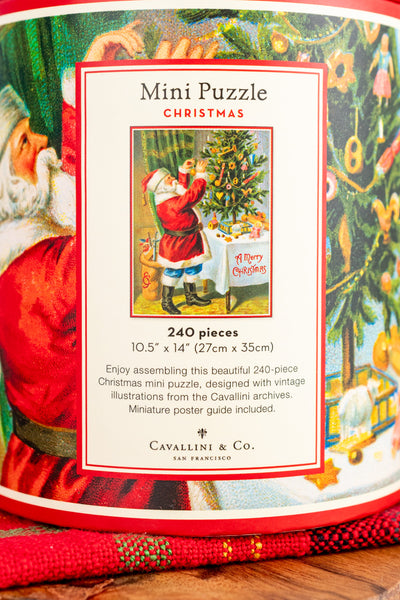 240 Piece Santa Claus Mini Jigsaw Puzzle