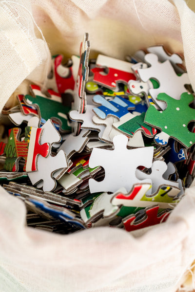 500-Piece Vintage Snowman Puzzle