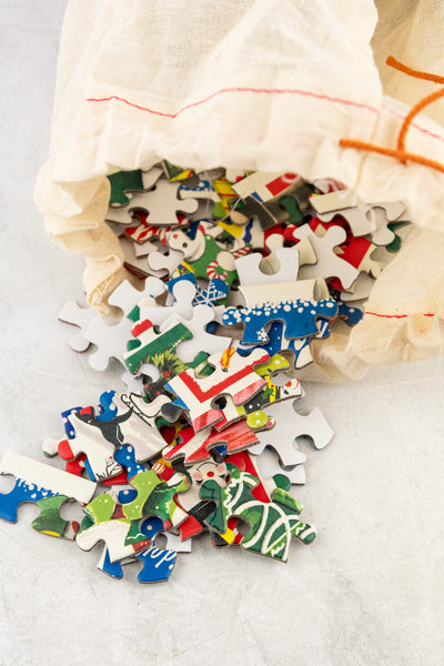 500-Piece Vintage Snowman Puzzle