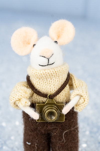 Photographer Philip Mouse Ornament