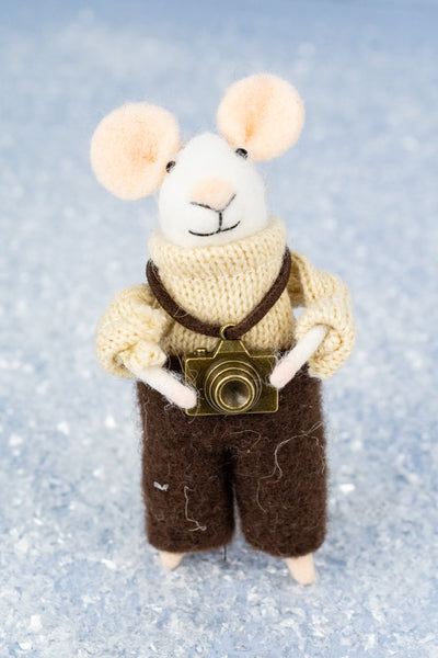 Photographer Philip Mouse Ornament