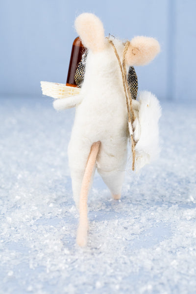 Sommelier Simon Mouse Ornament