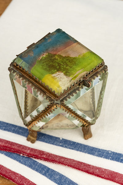 Antique Belle Époque Sainte-Odile Souvenir Jewelry Box