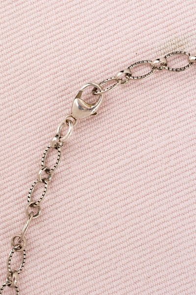 Antique 1904 Sterling Watch Fob Necklace