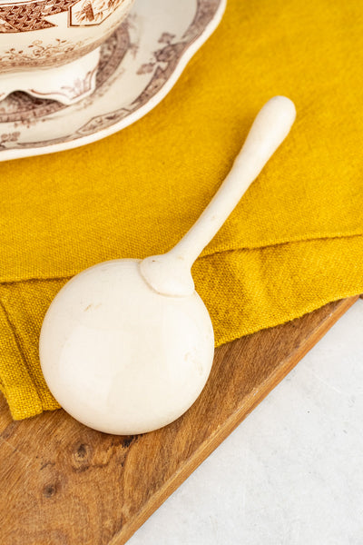Antique Aesthetic Movement Sauce Tureen with Liner & Ladle