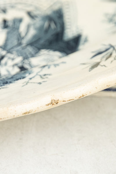 Antique English Transferware Platter