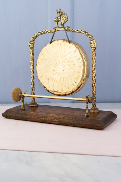 Antique Brass Dressing Gong