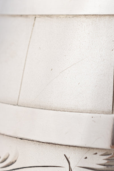 Antique Canadian Silverplate Biscuit Barrel