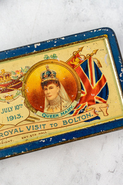 Antique British Royalty Chocolate Tins