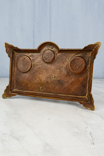 Antique English Brass Postage Scale