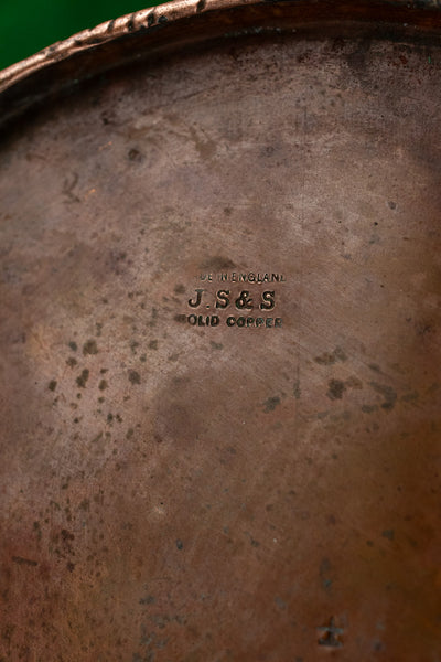 Antique English Copper Crocodile Pitcher