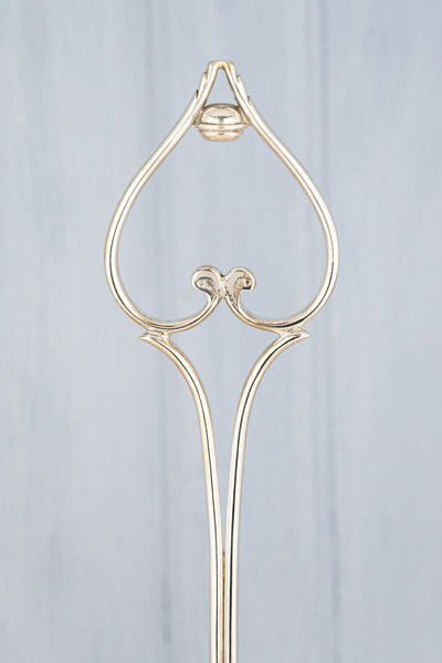 Antique English Silverplate & Cut Crystal Decanter Stand