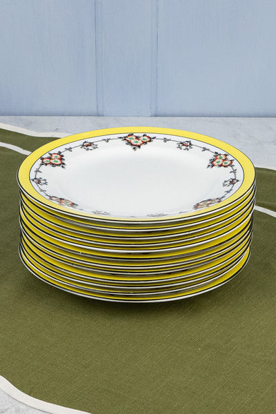 Antique English Dessert Plates - Set of 10