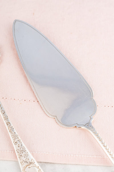 Antique English Silverplate 3-piece Serving Set