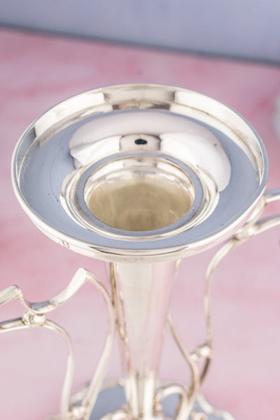 Antique English Silverplate Bon Bon Eperne