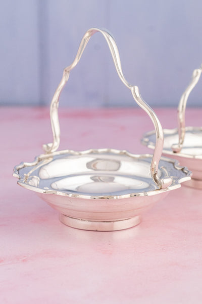 Antique English Silverplate Bon Bon Eperne