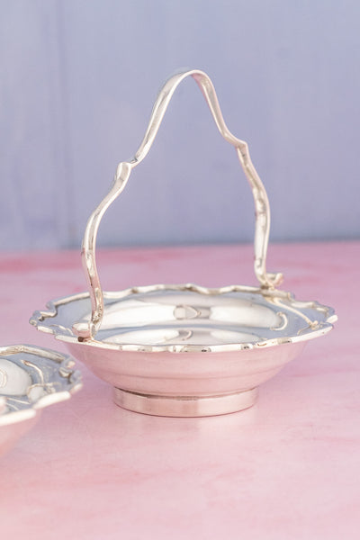 Antique English Silverplate Bon Bon Eperne