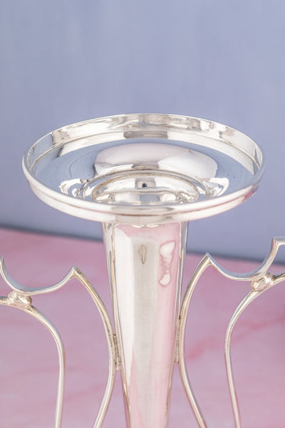 Antique English Silverplate Bon Bon Eperne