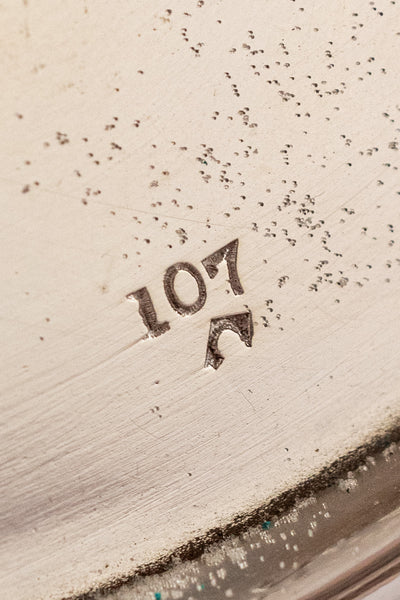 Antique English Silverplate Bottle Stand