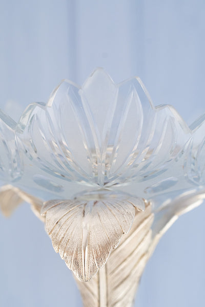 Antique English Silverplate Candelabra Épergne