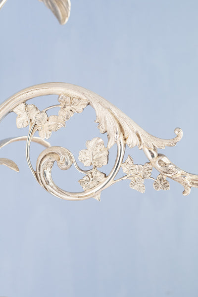 Antique English Silverplate Candelabra Épergne