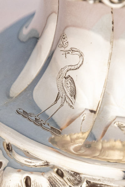 Antique English Silverplate Candelabra Épergne