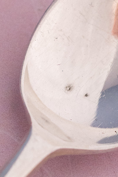 Antique English Silverplate Egg Cruet - Service for 6