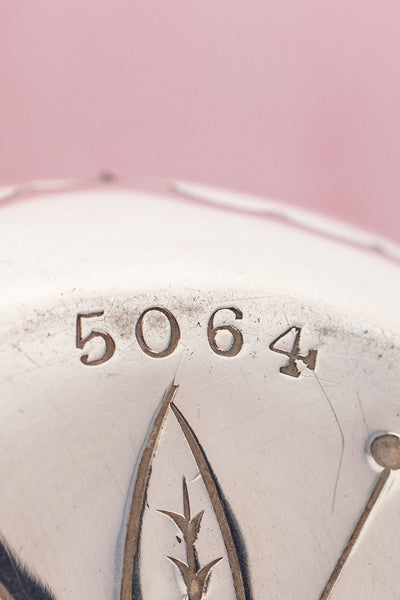 Victorian English Silverplate Milk and Sugar Set in Stand