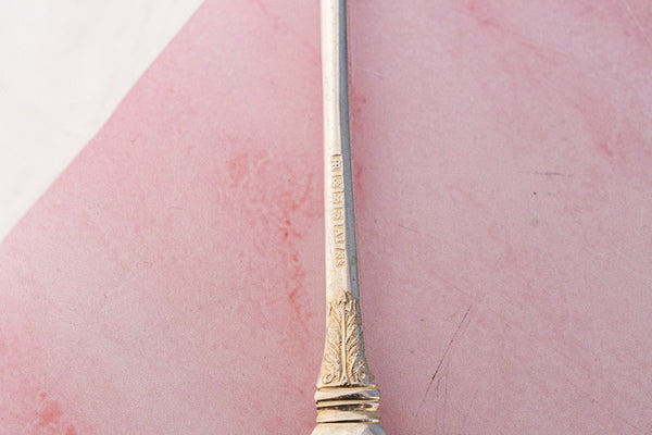 Antique Silverplate Serving Spoons