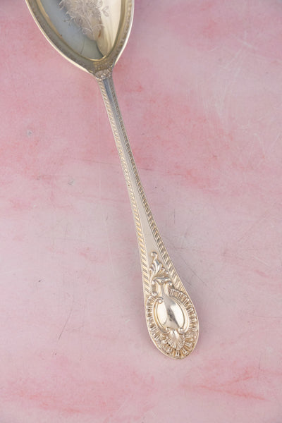 Antique Silverplate Serving Spoons