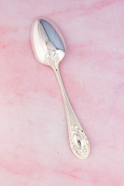 Antique Silverplate Serving Spoons