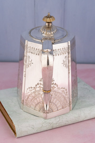 Victorian English Silverplate Teapot