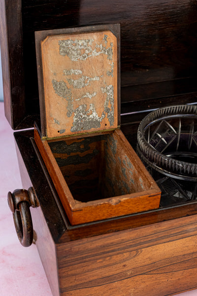 Antique English Tea Caddy