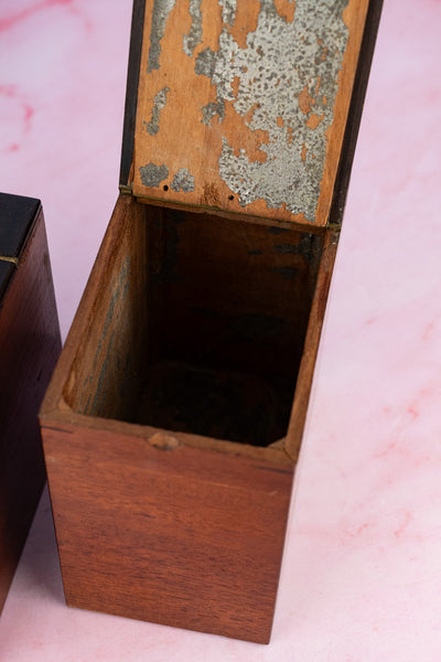 Antique English Tea Caddy