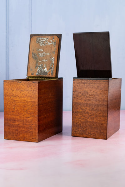 Antique English Tea Caddy