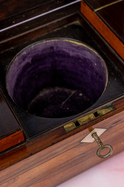 Antique English Tea Caddy