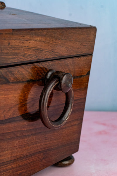 Antique English Tea Caddy