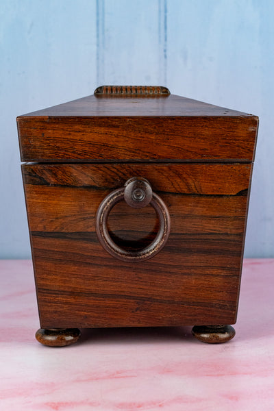 Antique English Tea Caddy