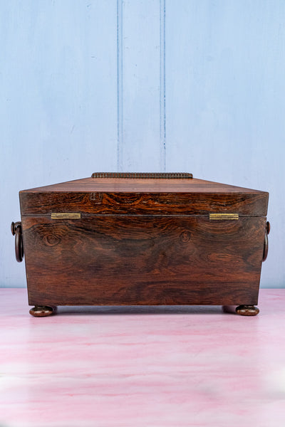 Antique English Tea Caddy