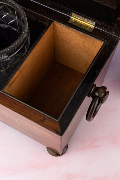 Antique English Tea Caddy