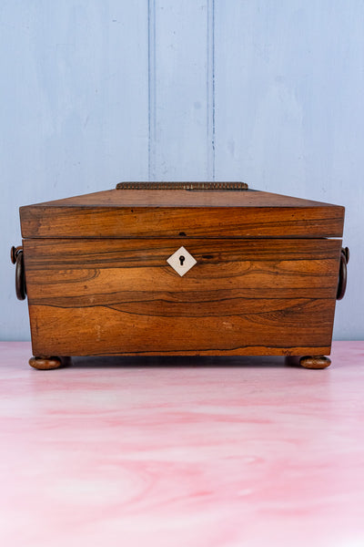 Antique English Tea Caddy