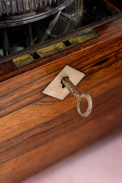 Antique English Tea Caddy