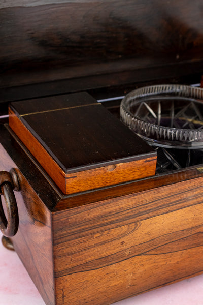 Antique English Tea Caddy